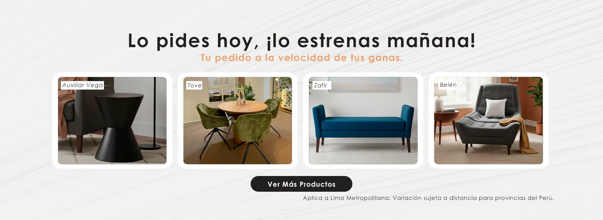Formas home: Venta de muebles de diseño y calidad para el hogar en Lima Perú 