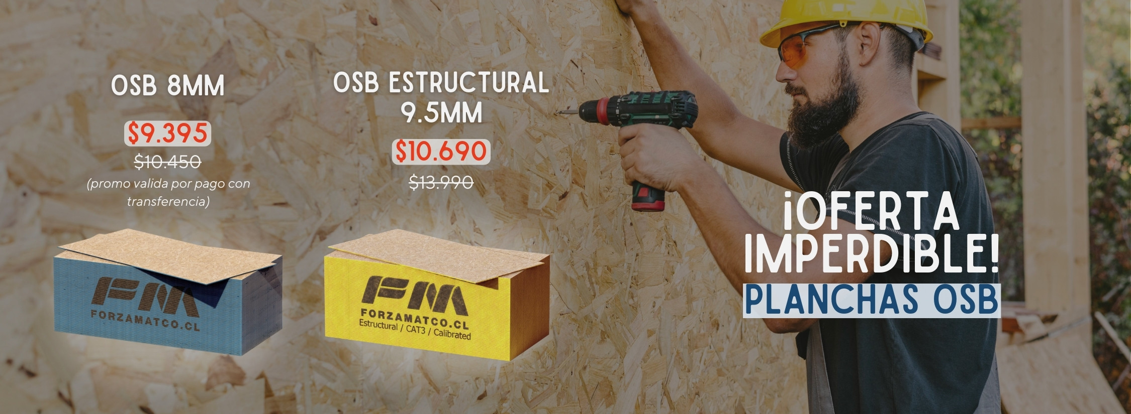 Forza Matco | Paneles SIP: fabricación, maquinas e insumos.  Materiales para construcción: OSB, Aislación, Maderas y Otros.