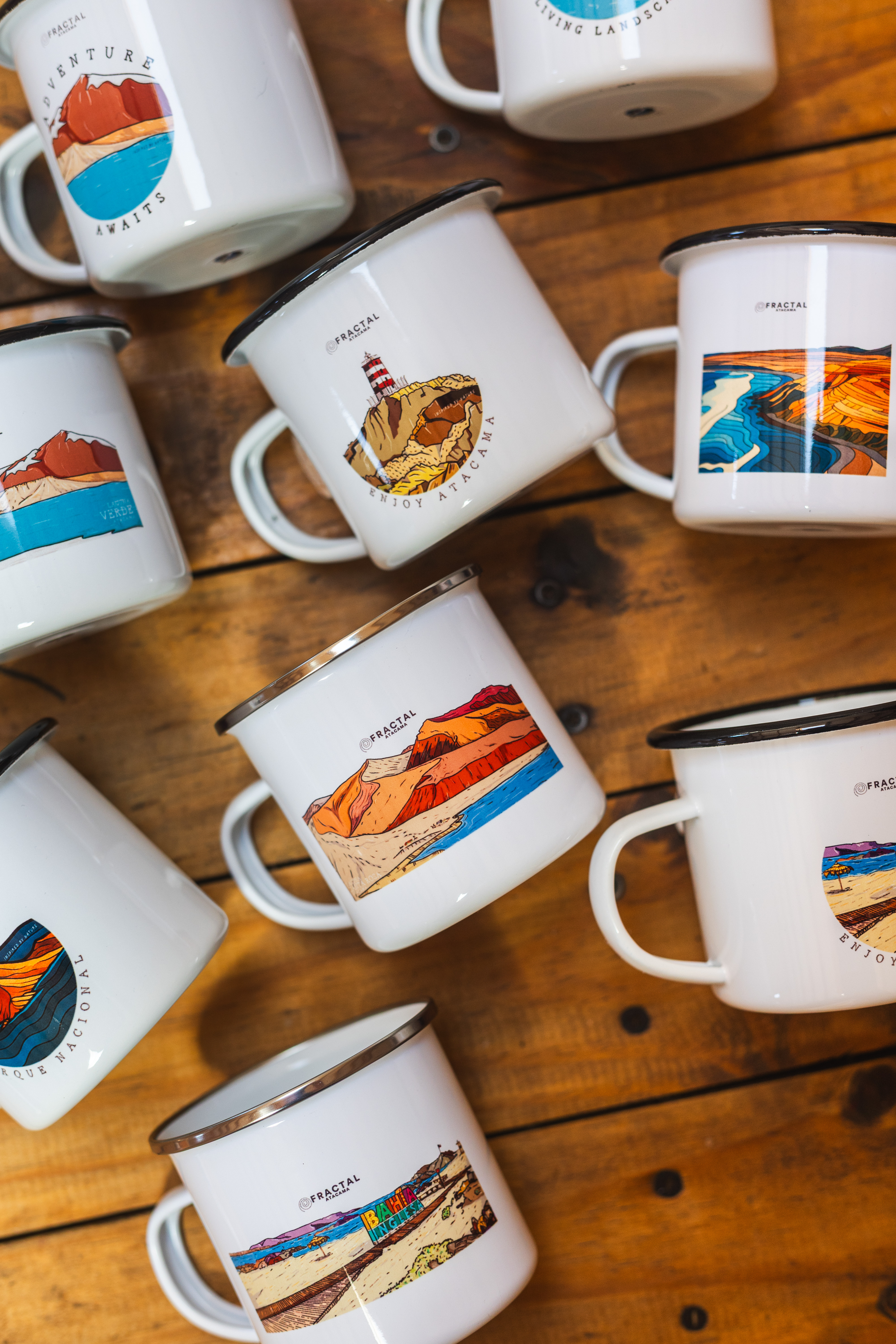 Diseños inspirados en Atacama