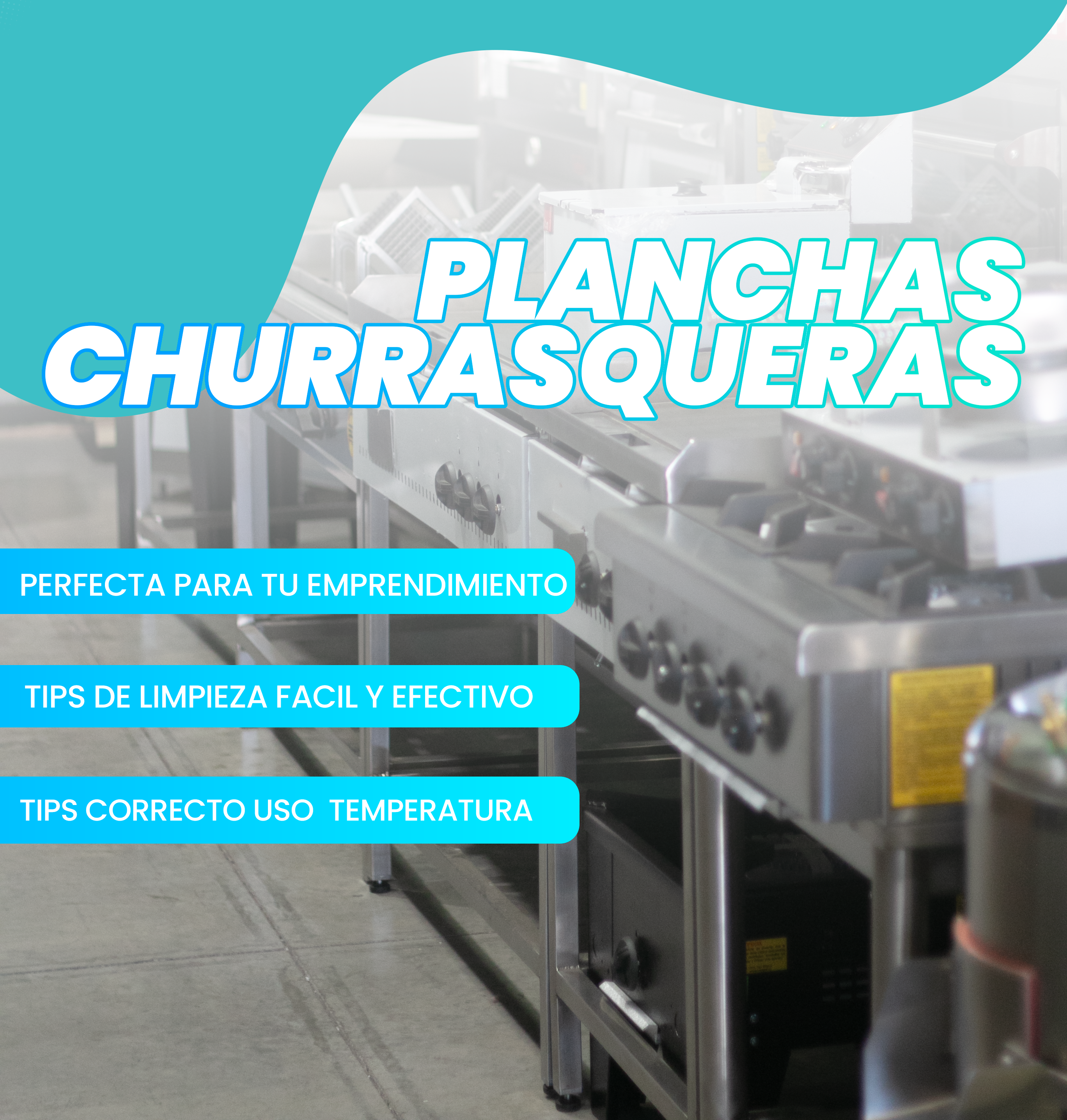 Tips para el buen uso de tu plancha churrasquera