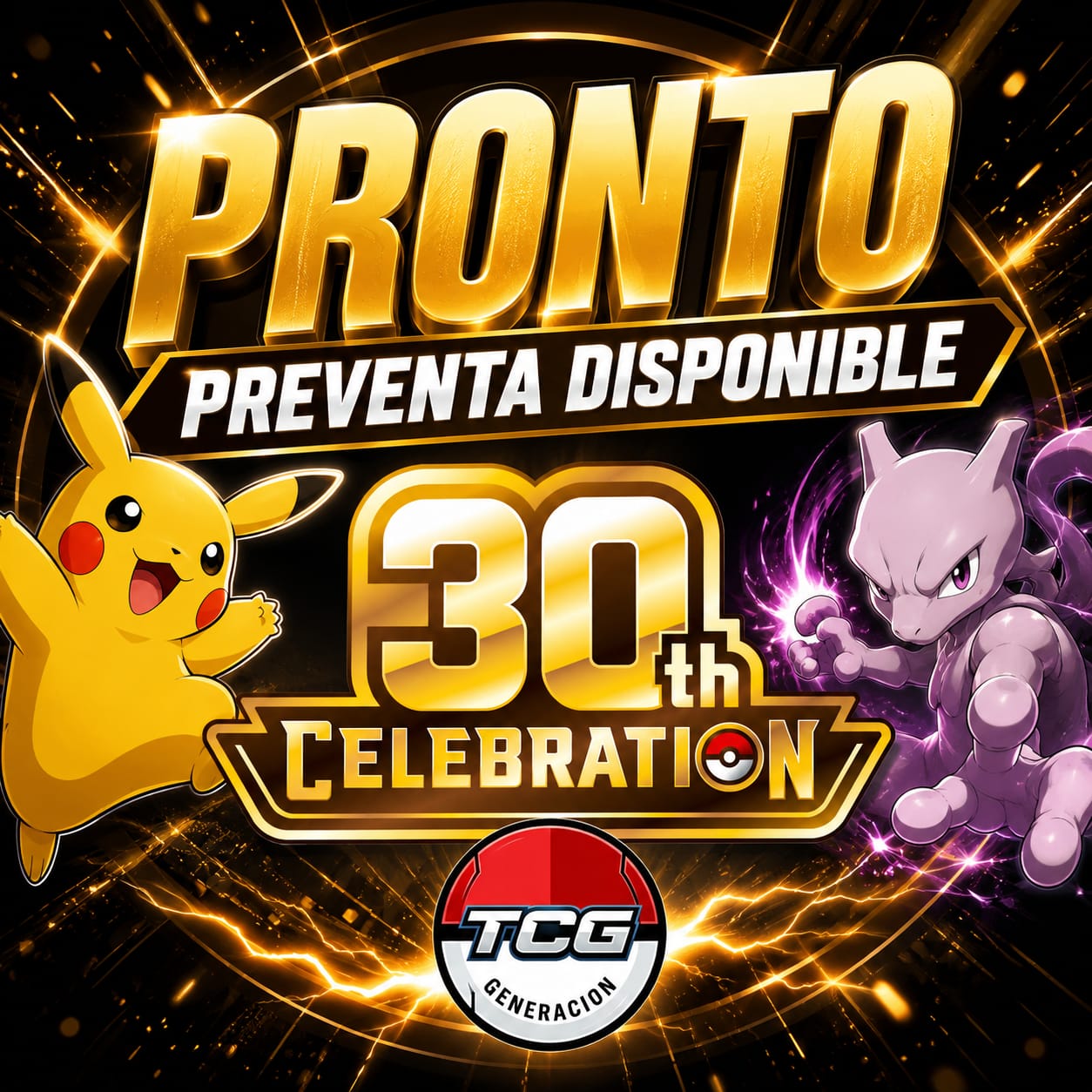 Se viene la celebracion del 30° aniversario de Pokémon