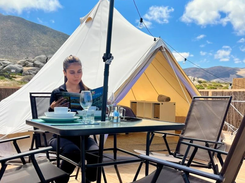 Glamping Llanos de Challe <br><span style="font-size: 0.7em;">Parque Nacional Llanos de Challe </span>