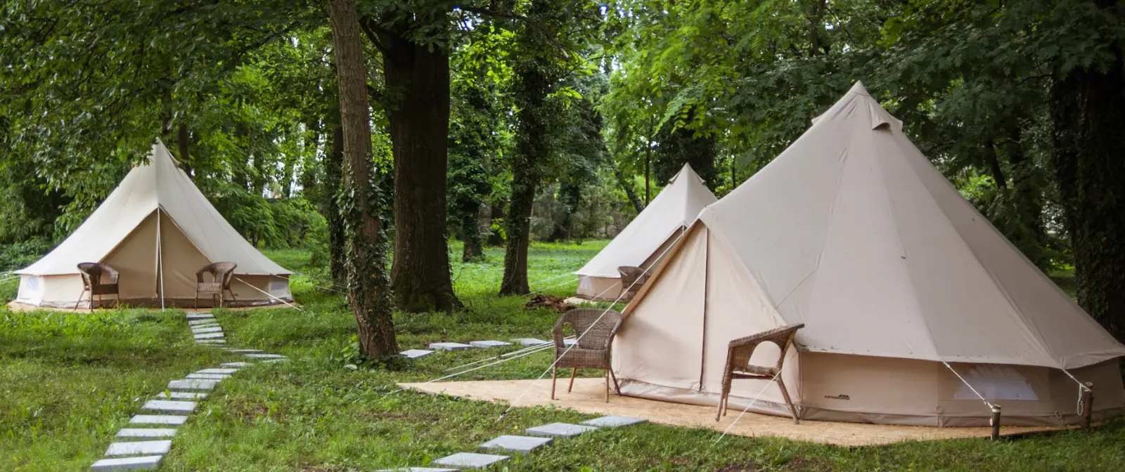 La última tendencia en carpas Glamping
