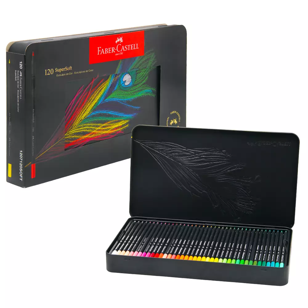 Faber Castell - Lapices de Colores x120 Supersoft