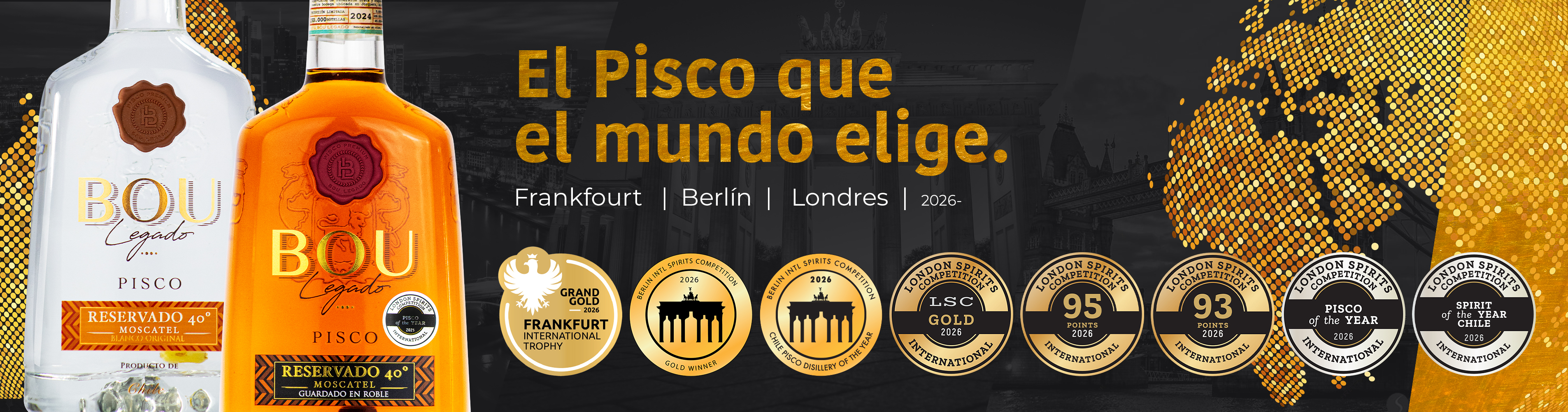 Bou Online | Tienda Oficial | Pisco Premium Bou Legado | Espaldares del maipo