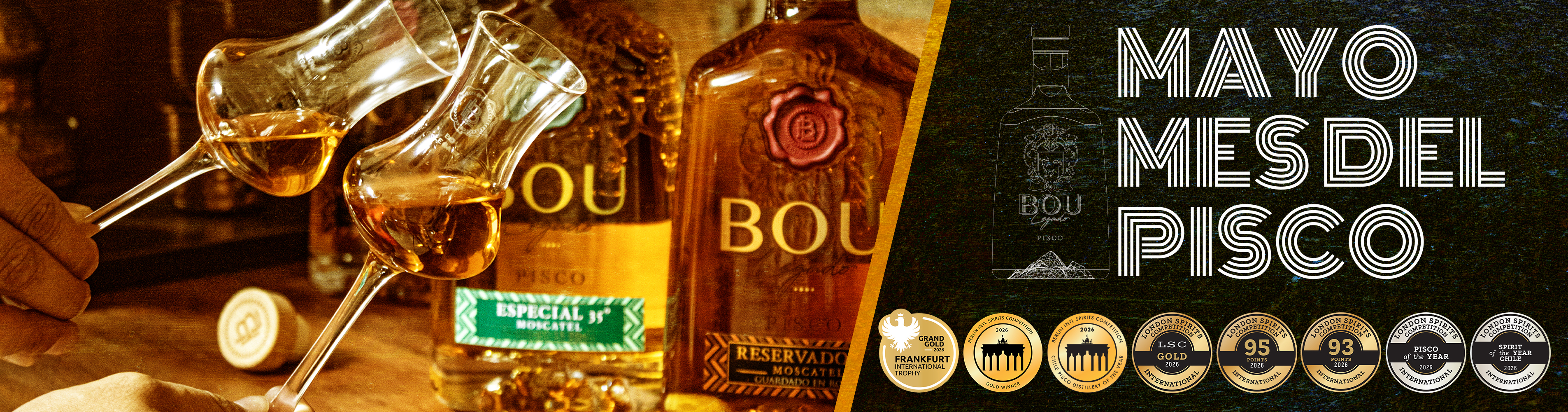 Bou Online | Tienda Oficial | Pisco Premium Bou Legado | Espaldares del maipo