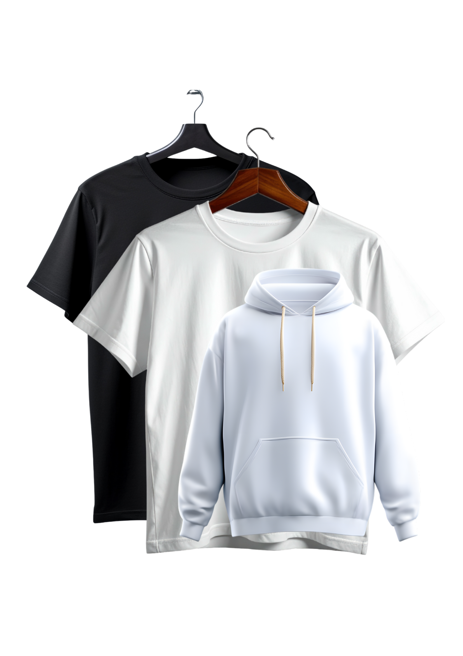 Poleras, Polerones 100% algodon 