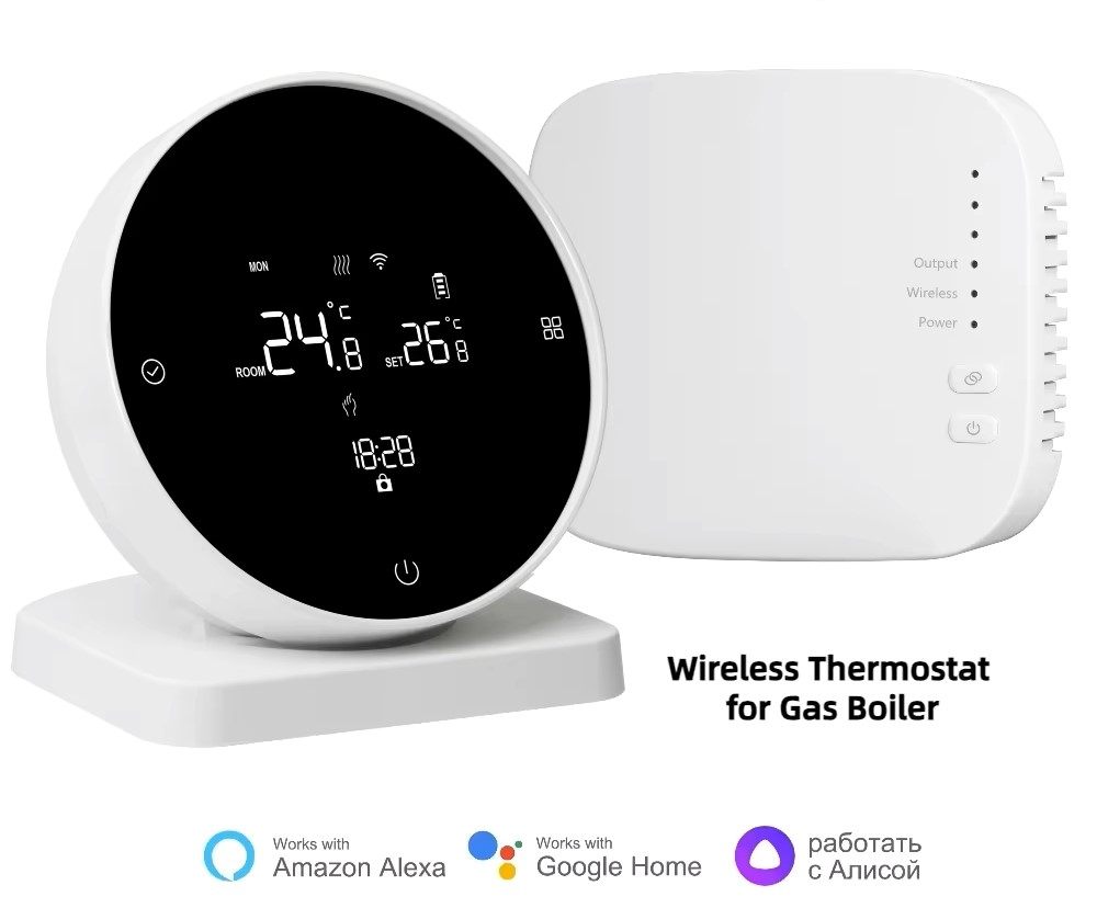 TERMOSTATO RADIO FRECUENCIA  ENCHUFABLE . SIN INTALACIONES COMPLICADAS ,,