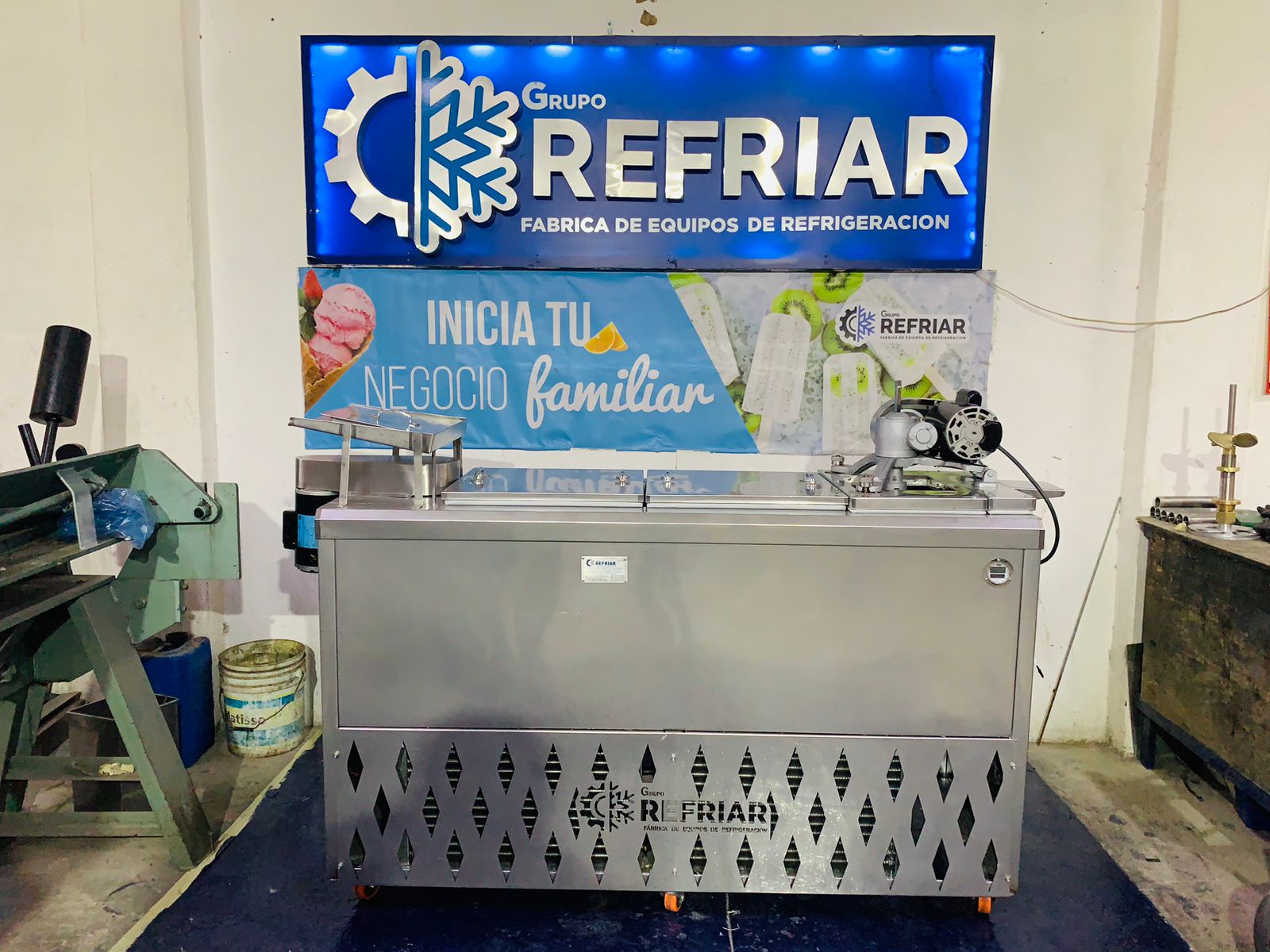 EQUIPOS 3N1: NIEVE, PALETAS Y BOLIS