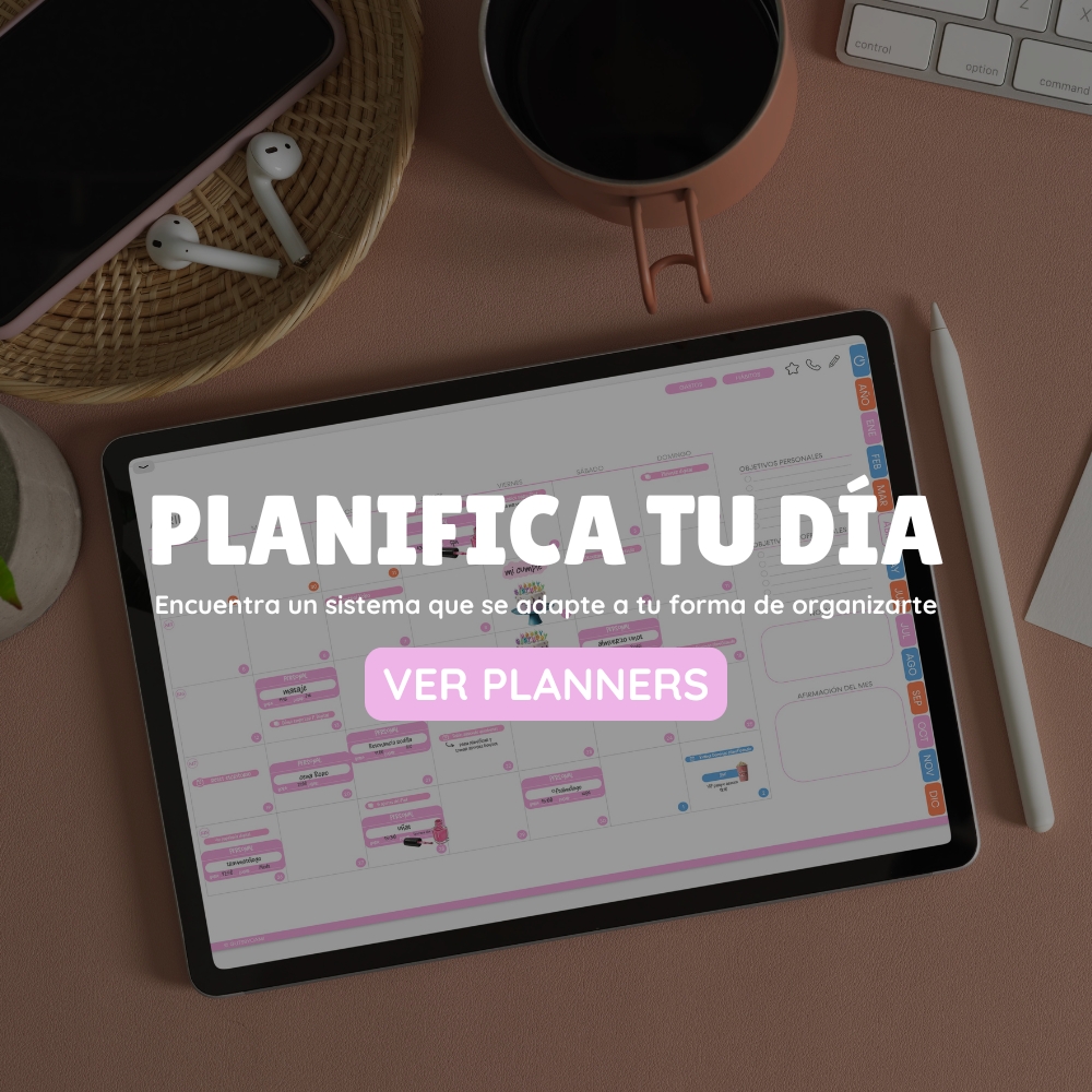 Quiero sentirme más organizada