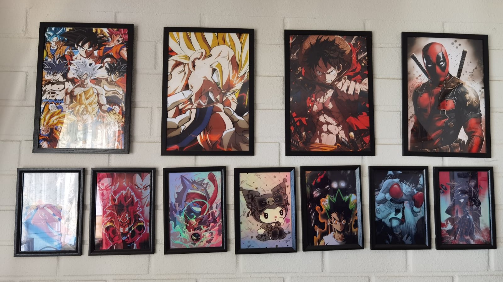 Cuadros Holográficos Anime