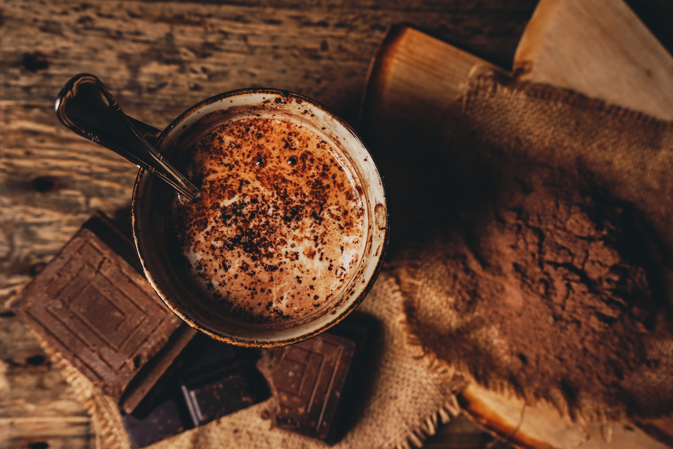 Recarga tus baterías con chocolate caliente!<br>