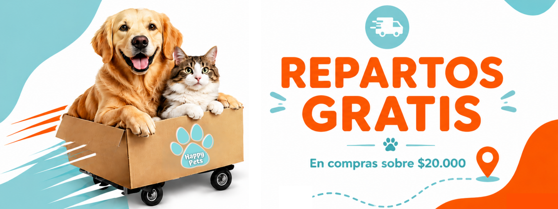 Repartos gratis alimento para mascotas