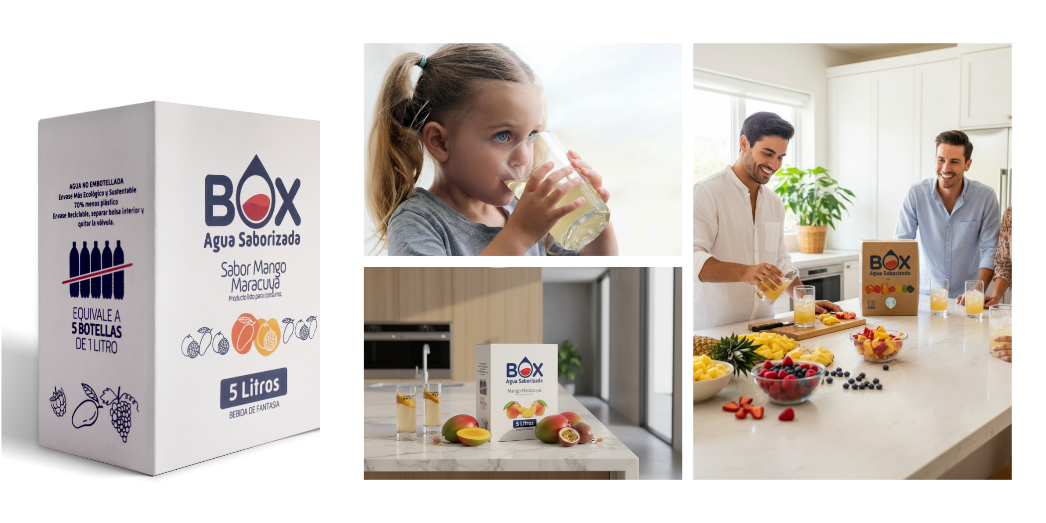 Box Agua Saborizada