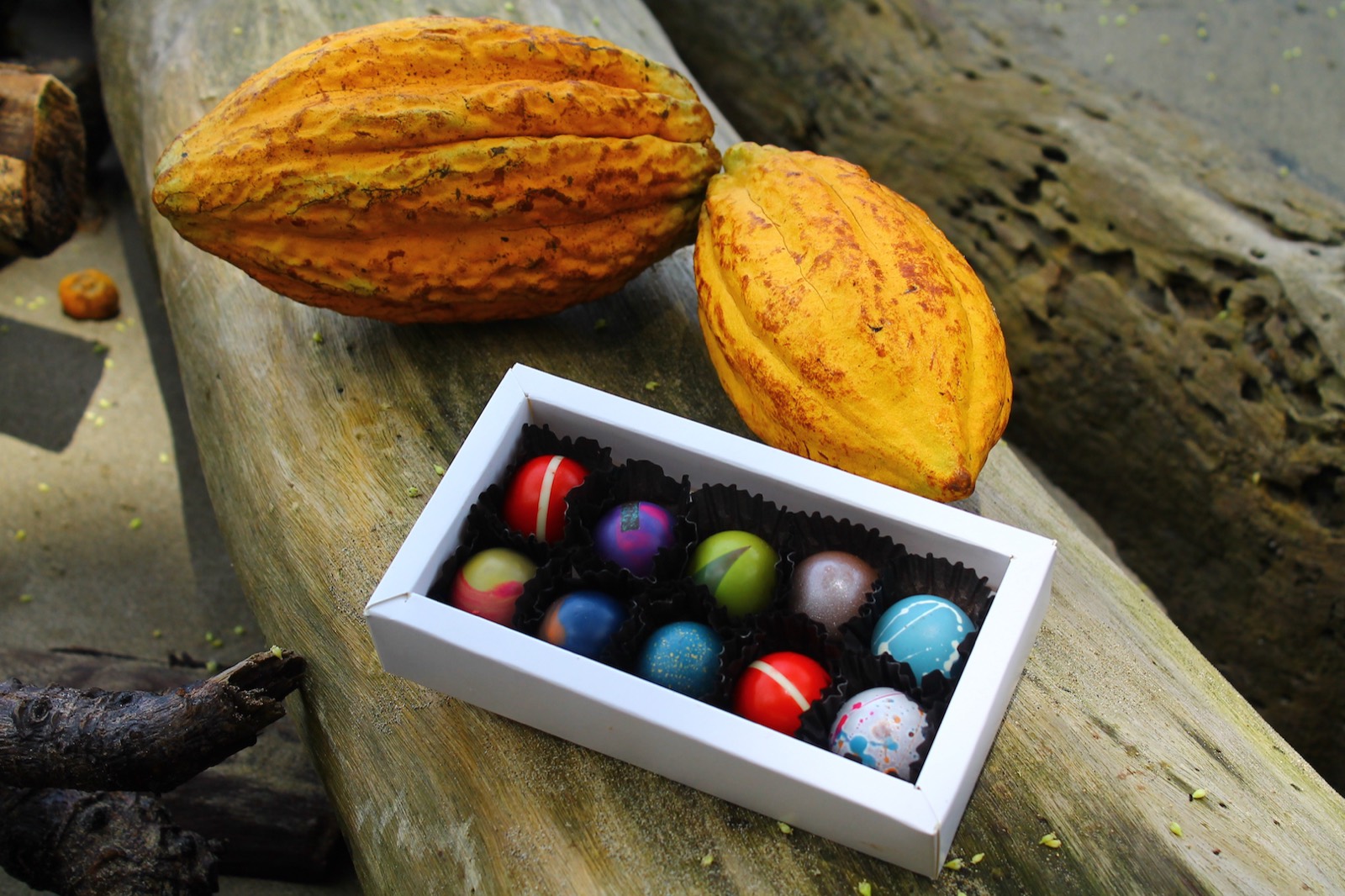 Cacao peruano fino de aroma · Hunab Ku Chocolatería