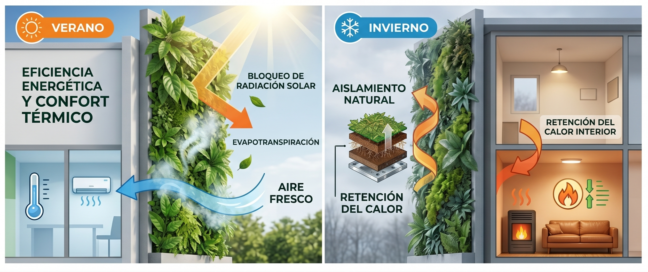 Eficiencia energética y Confort Térmico