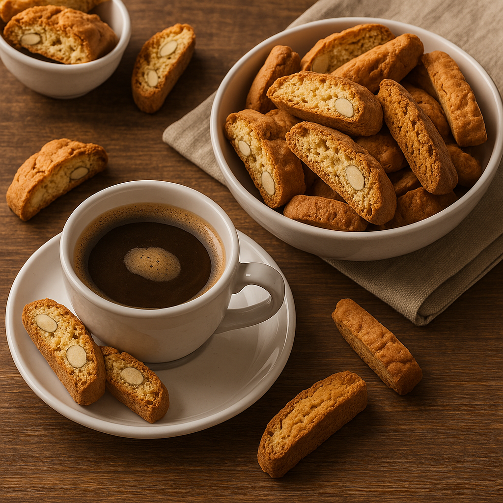 Acá tenemos el café que buscas y su acompañamiento.