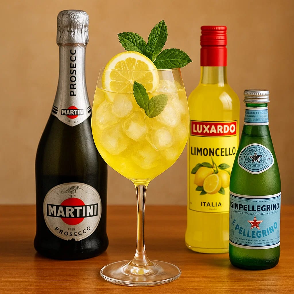 <b><i>Limoncello Spritz</i></b>, el cóctel que te hará feliz.