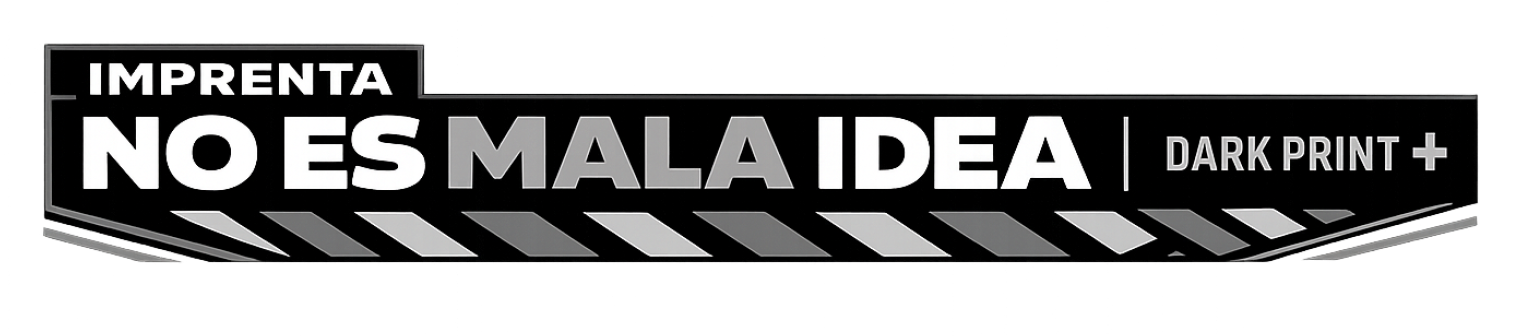 imprenta no es mala idea - dark print