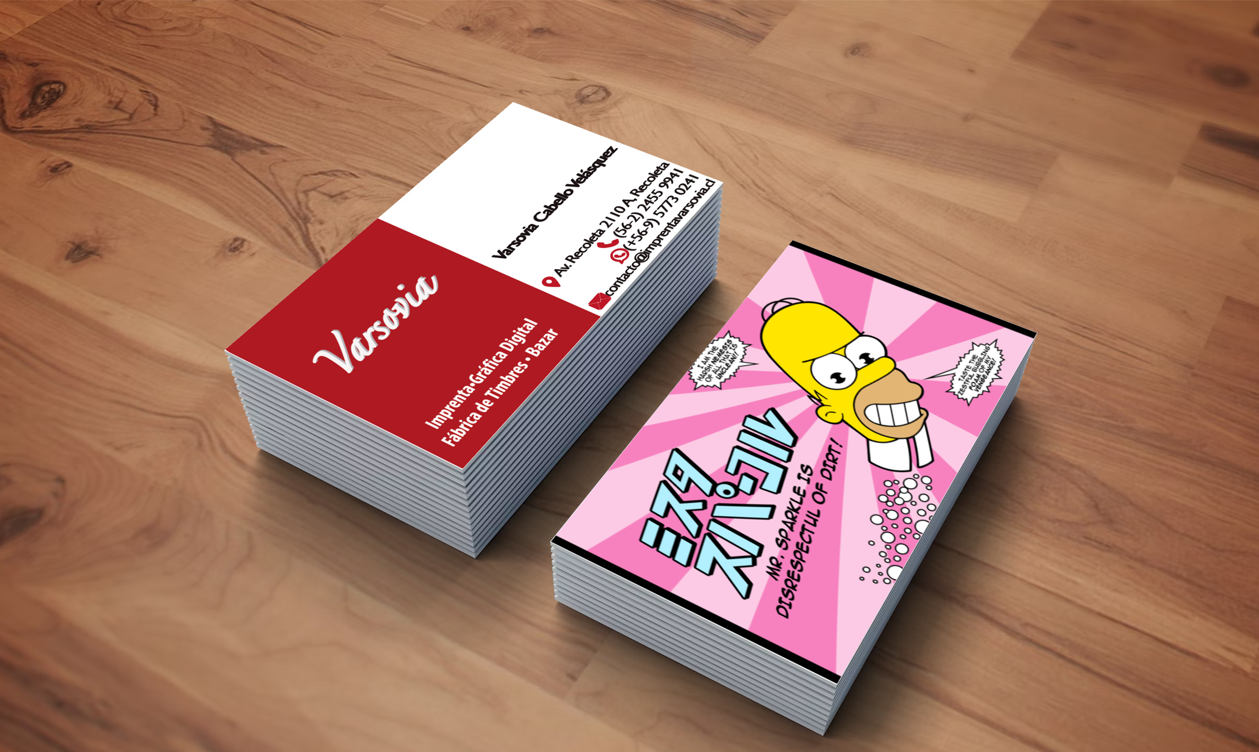 Tarjetas de Presentación