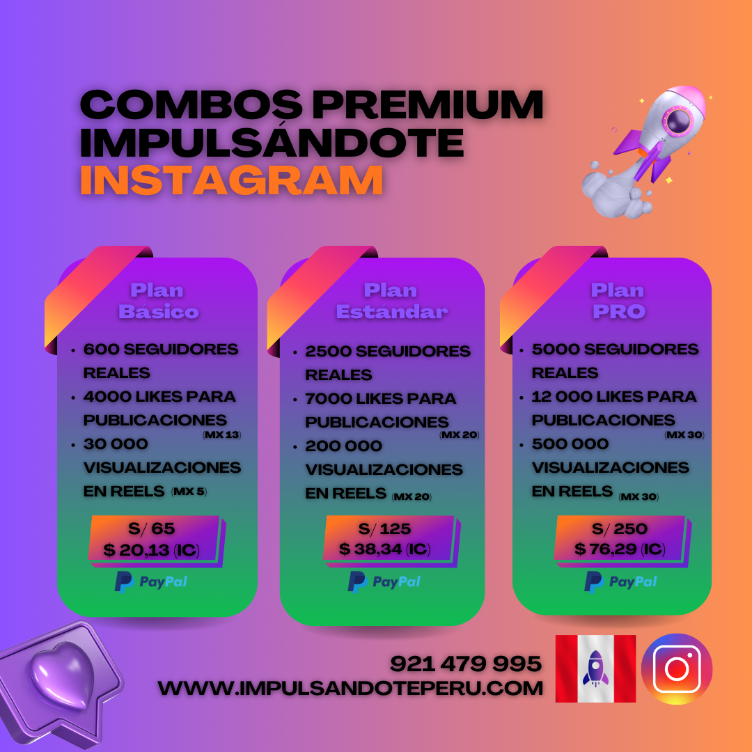 COMBOS DE INSTAGRAM