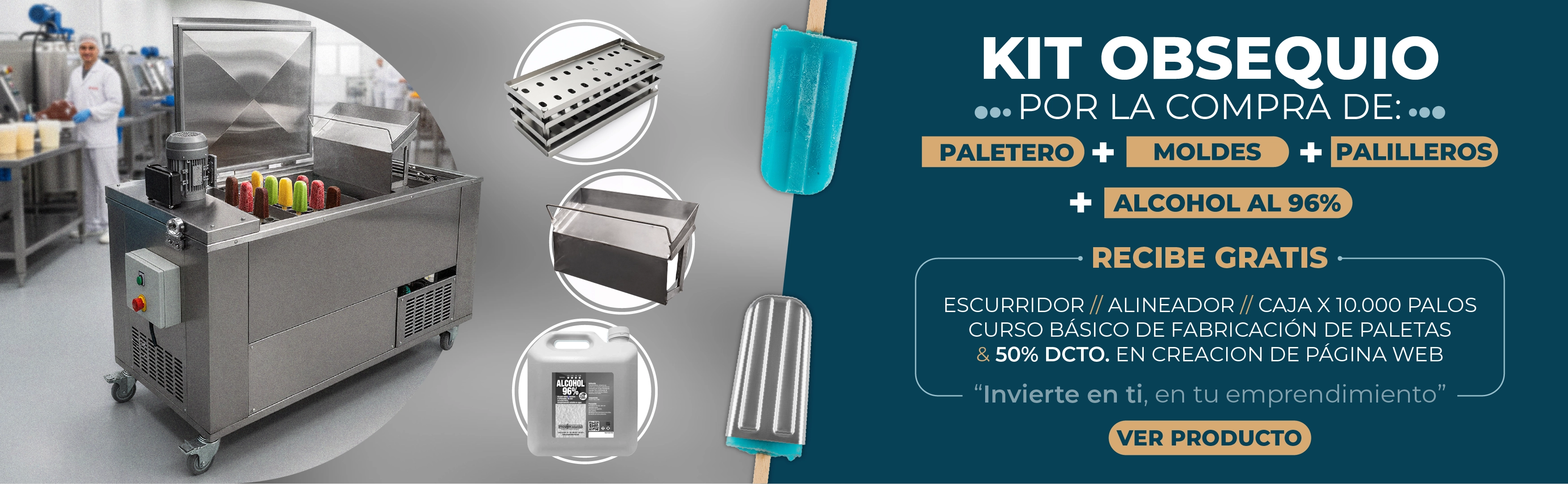Moldes para paletas | Industrias Orfel