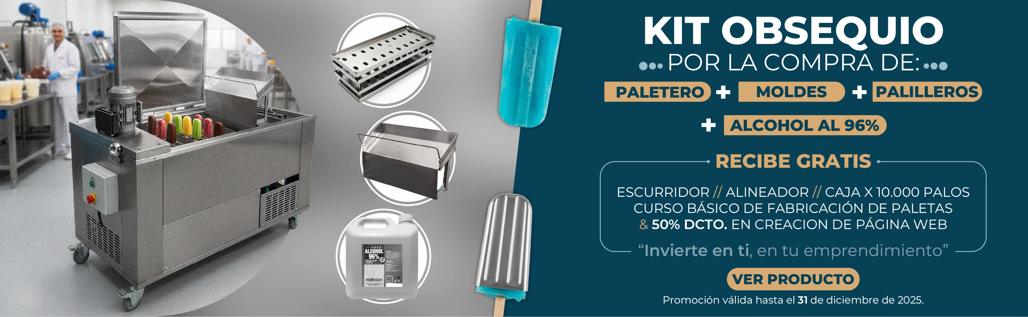 Moldes para paletas | Industrias Orfel