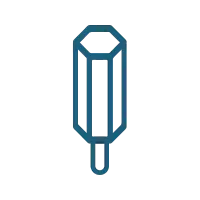 Moldes para paleta hexanal
