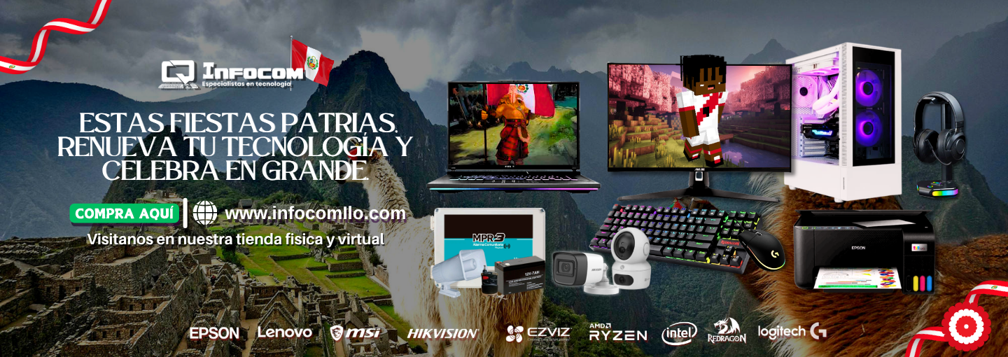 INFOCOM | Venta de Equipos informáticos y tecnología en Ilo