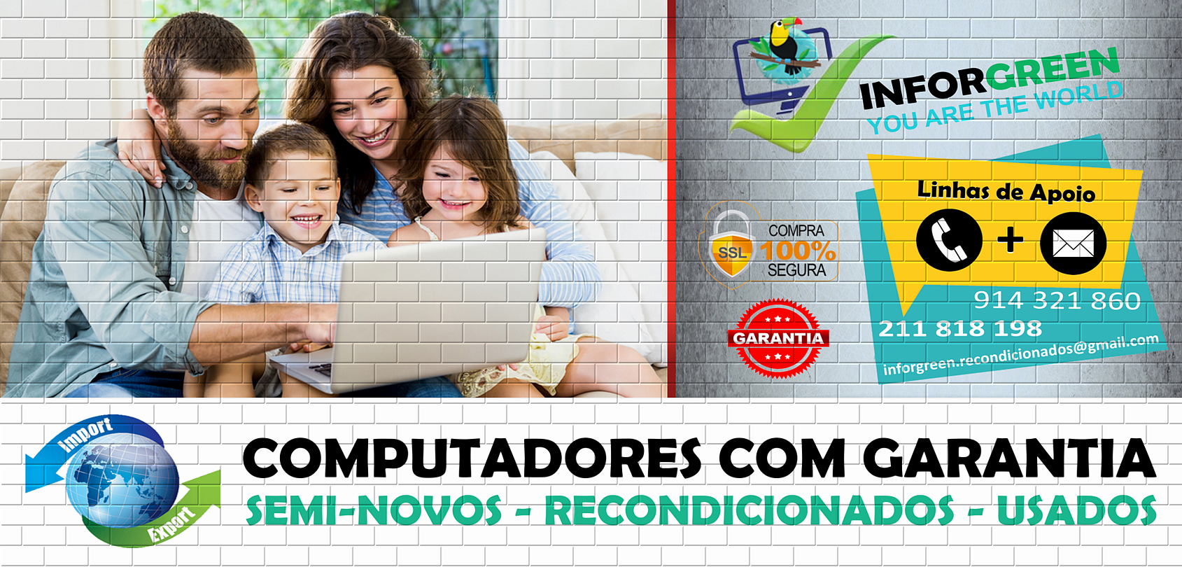 Inforgreen - Comércio e Serviços para Computadores e Electrónica.