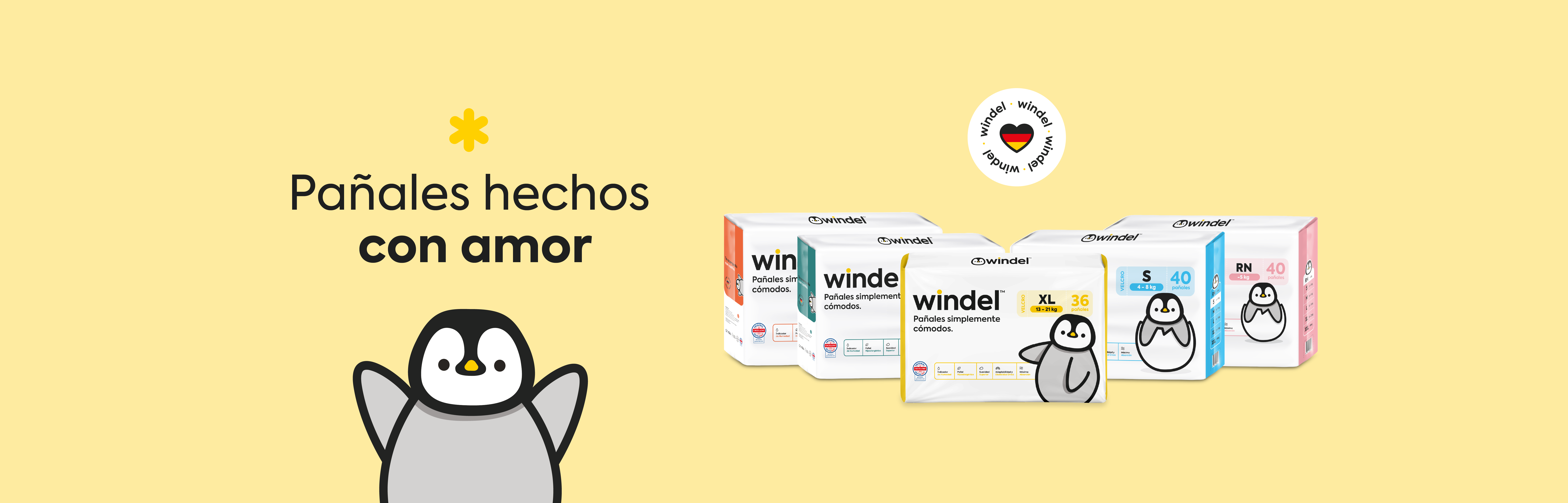 Pañales Windel Bebé Alemanes