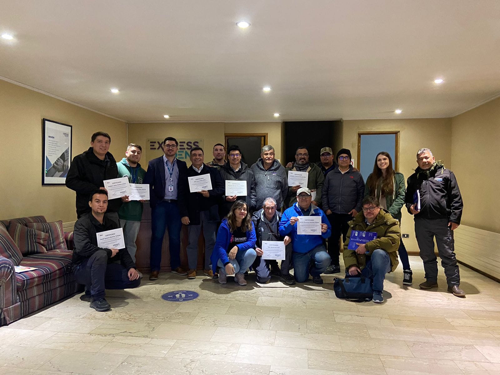 Profesionales certificados