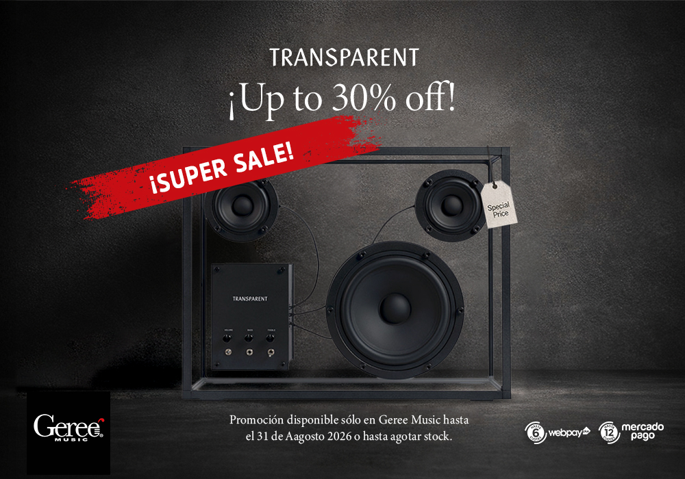 Super Sale Transparent Speakers: ¡Aprovecha descuentos increibles hasta el 31 de agosto o hasta agotar stock!
