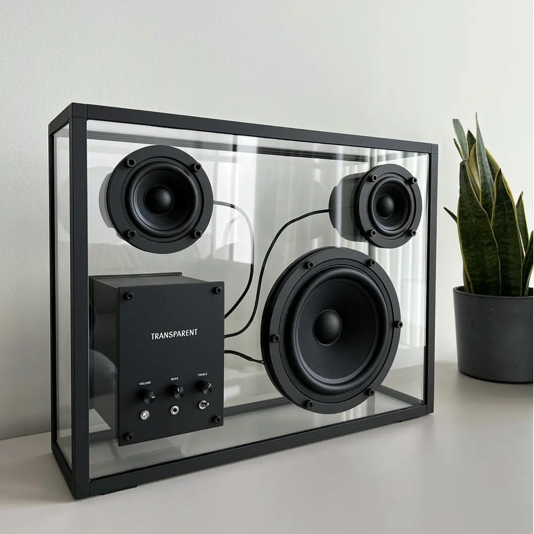 Transparent Speakers: ¡Cuando el audio se vuelve un objeto de deseo!