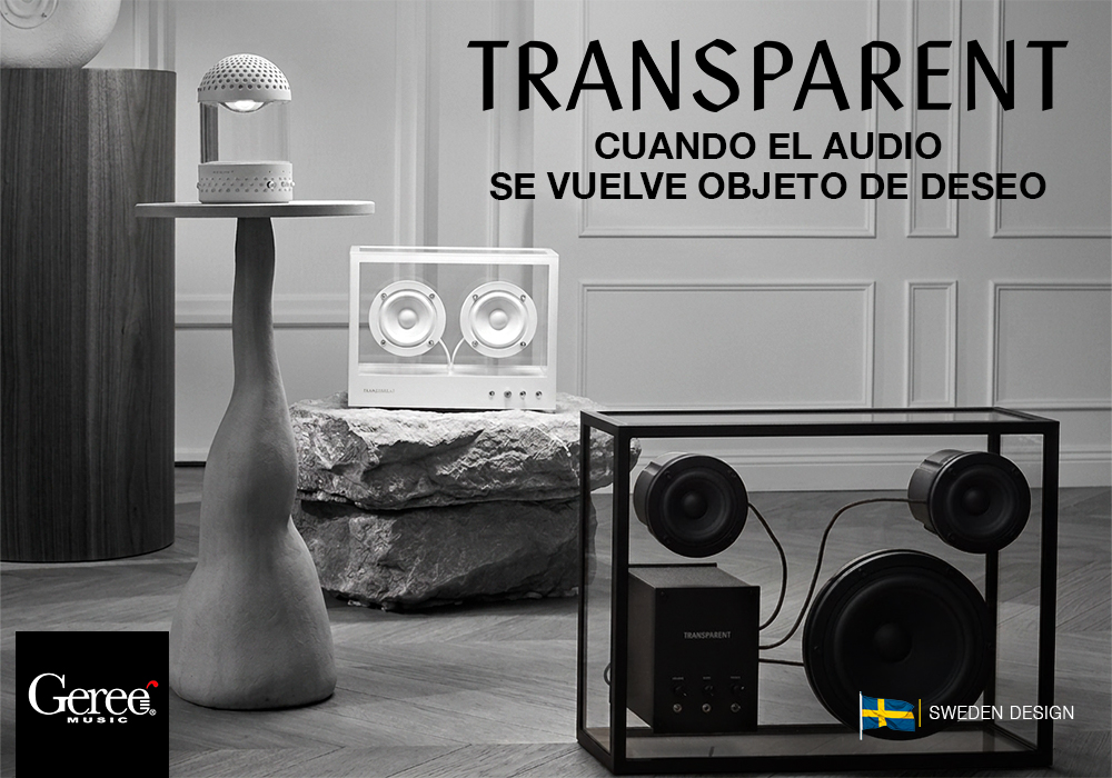 Transparent Speakers: ¡Cuando el audio se vuelve un objeto de deseo!