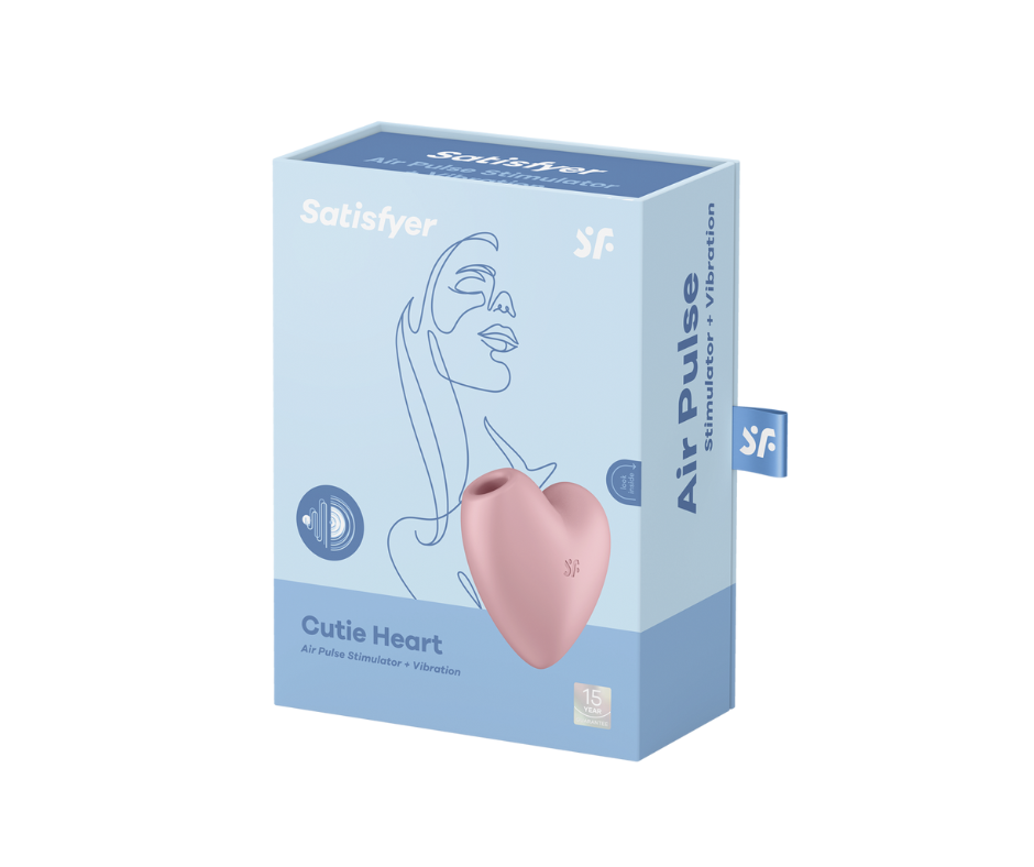 Satisfyer Cutie Heart Rosado