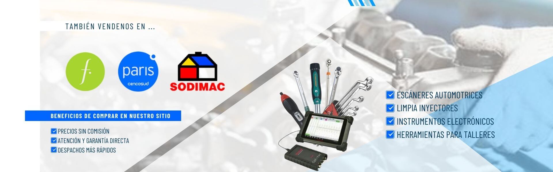 ISK LTDA. - Equipos e Instrumentos Electrónicos y Mecánicos para el sector Automotriz y la Industria en general