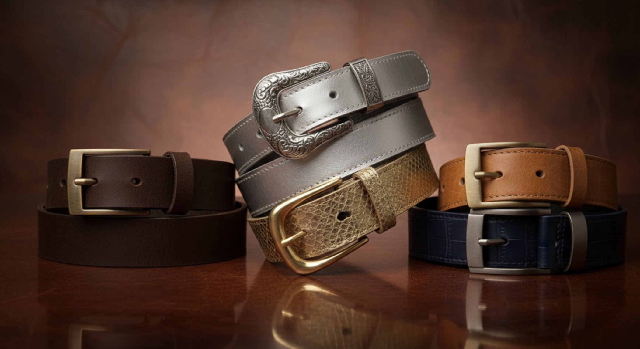 Cinturones de Cuero