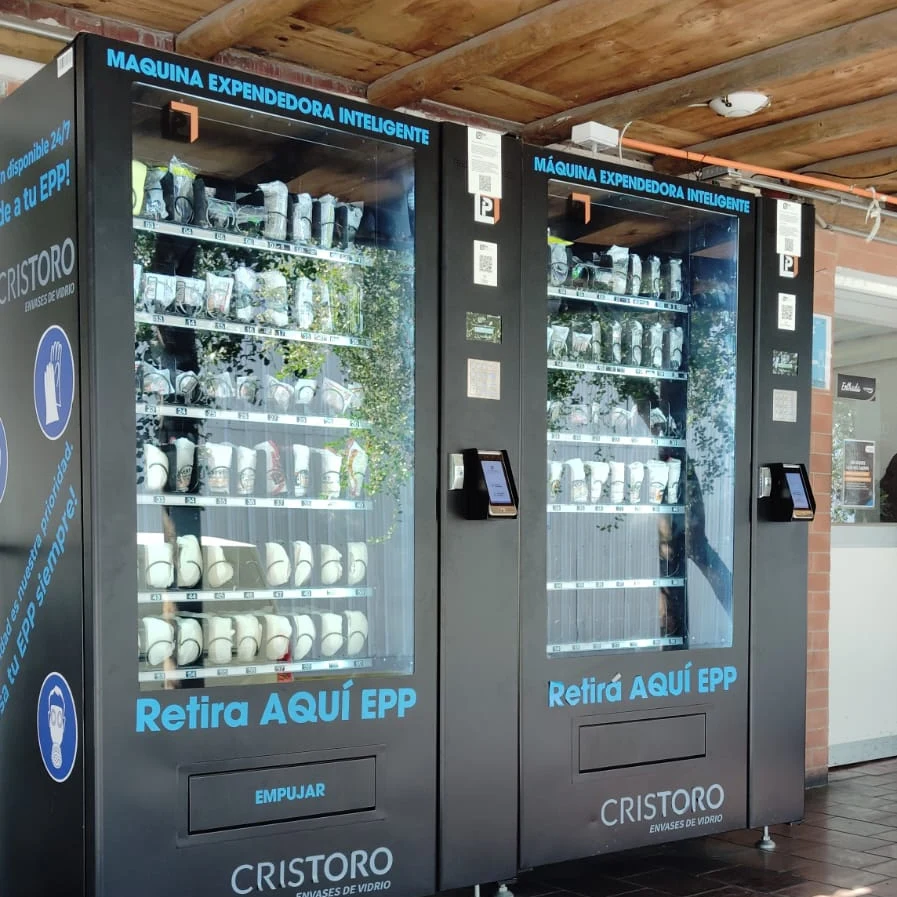 Máquinas expendedoreas inteligentes para control y eficientcia opertaiva