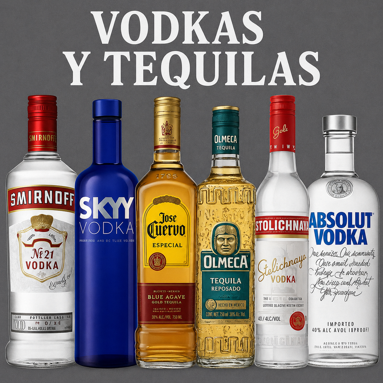VODKAS Y TEQUILAS