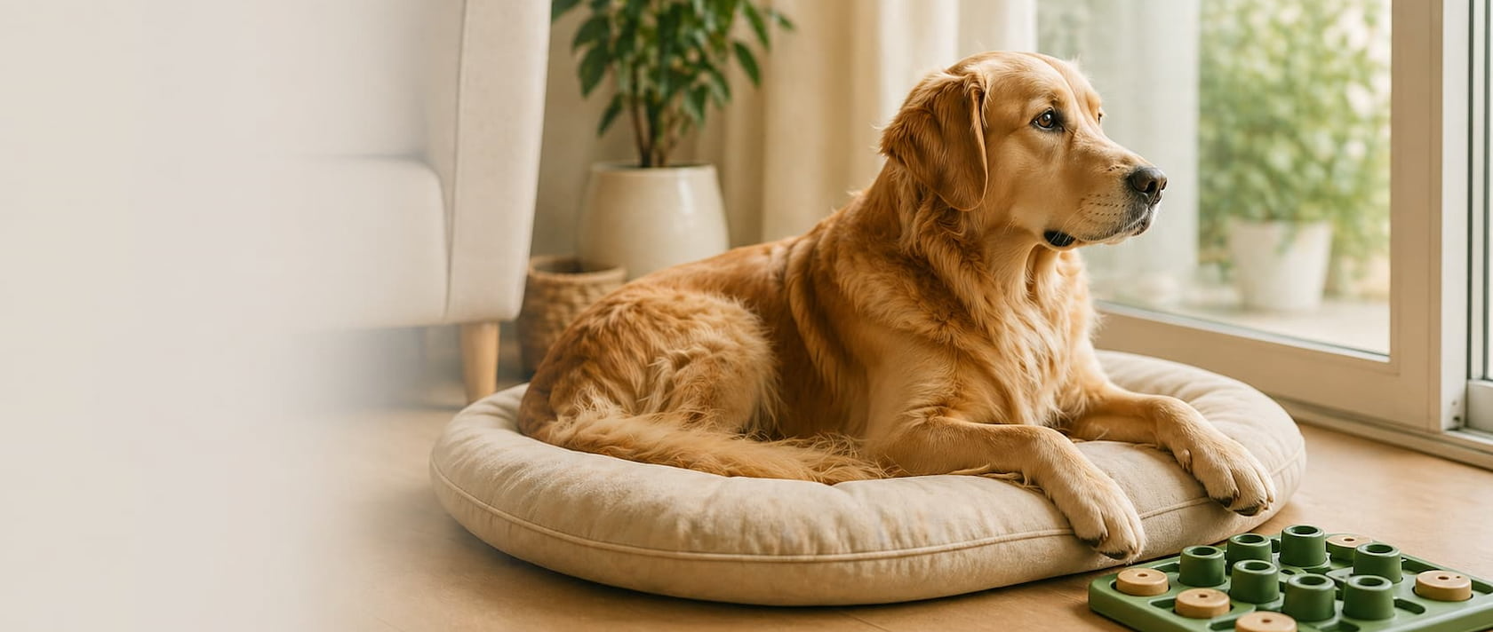 ¿Tu perro se queda solo y se aburre?