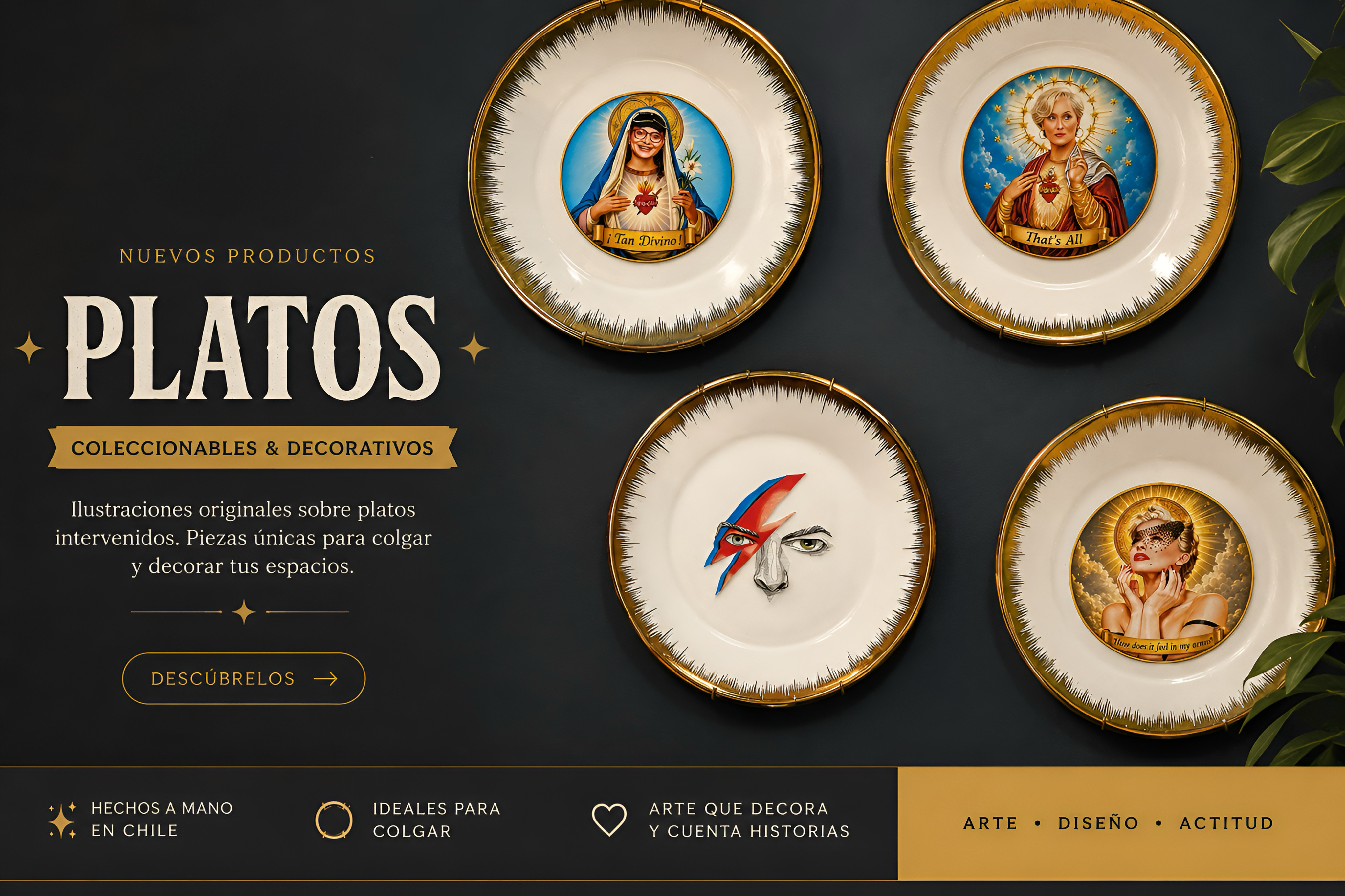 Platos Decorativos