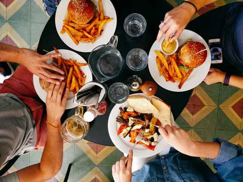 Almoços rápidos e saborosos
