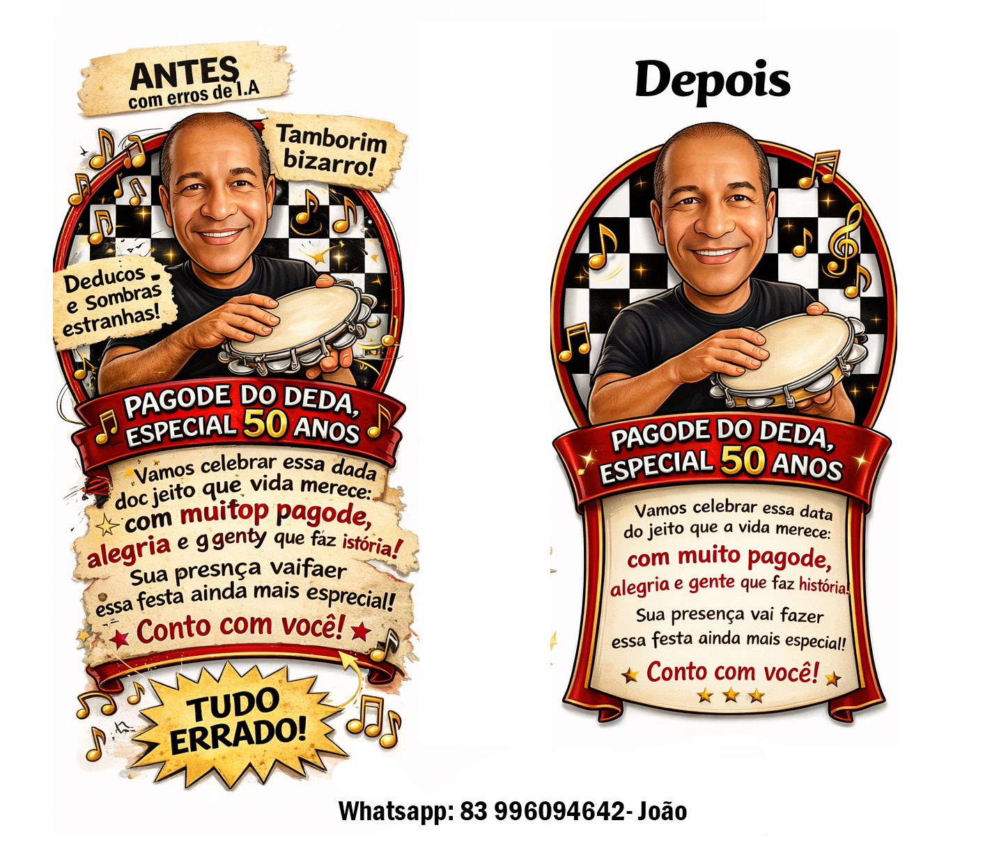 Sua imagem de IA deu errado? Eu corrijo pra você