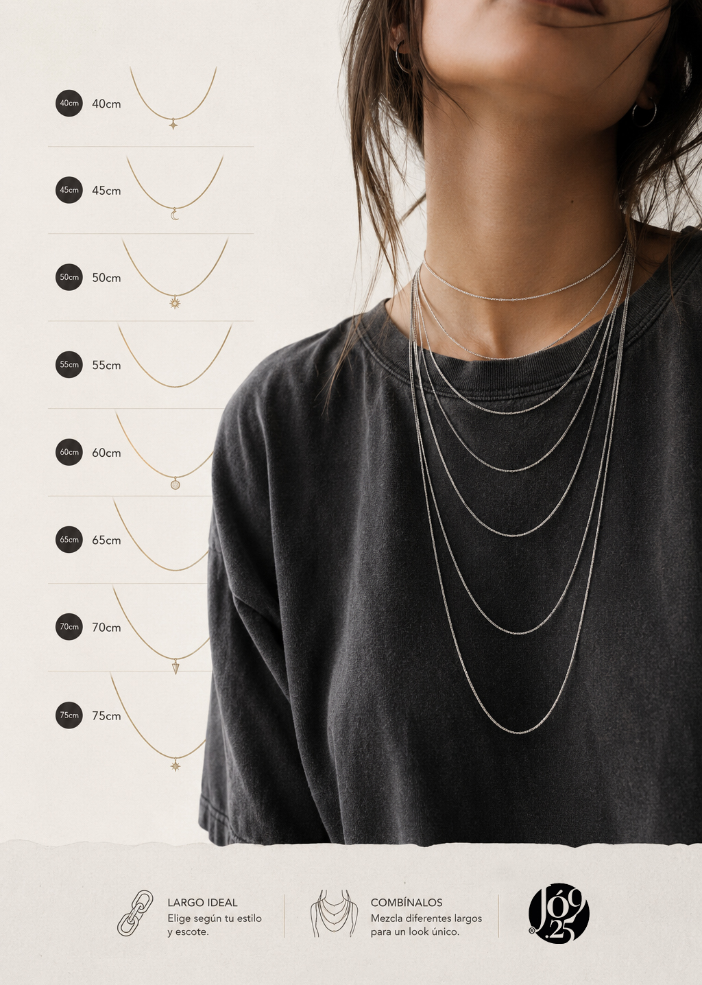para saber el largo de tu collar?