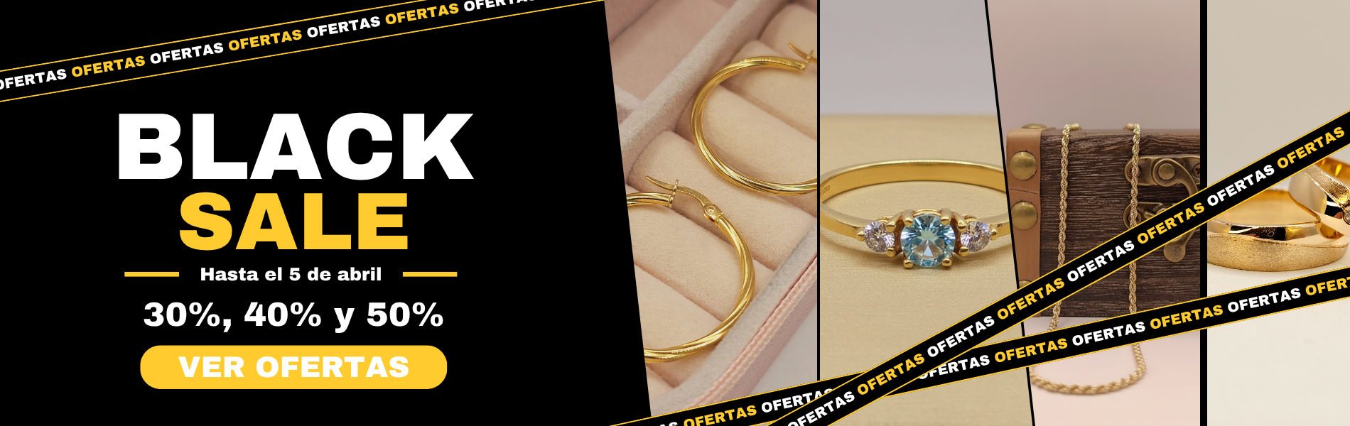 ofertas black sale en joyas coray