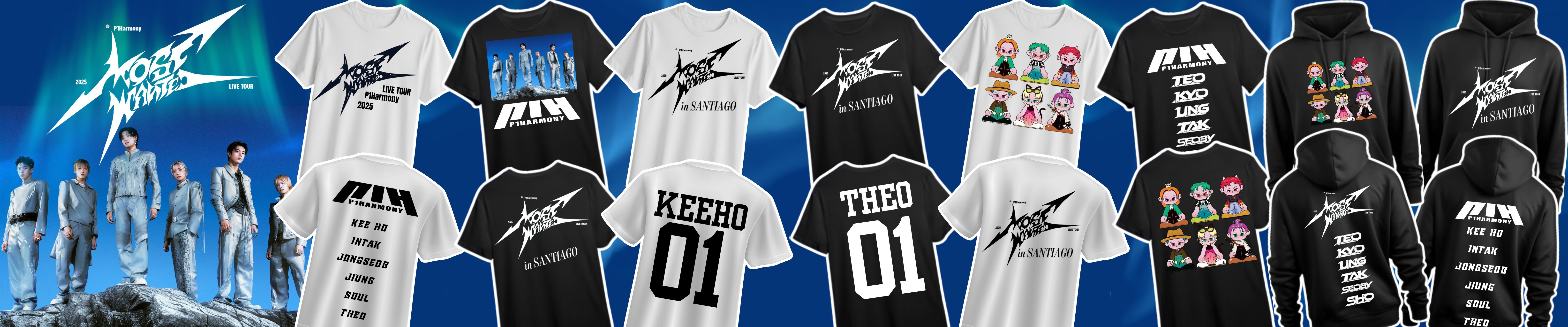 Colección P1Harmonny Live tour