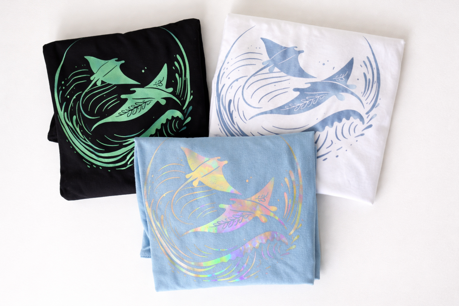 Mantarrayas en libertad