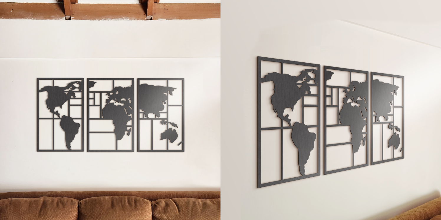 PLANISFERIO RECTANGULAR