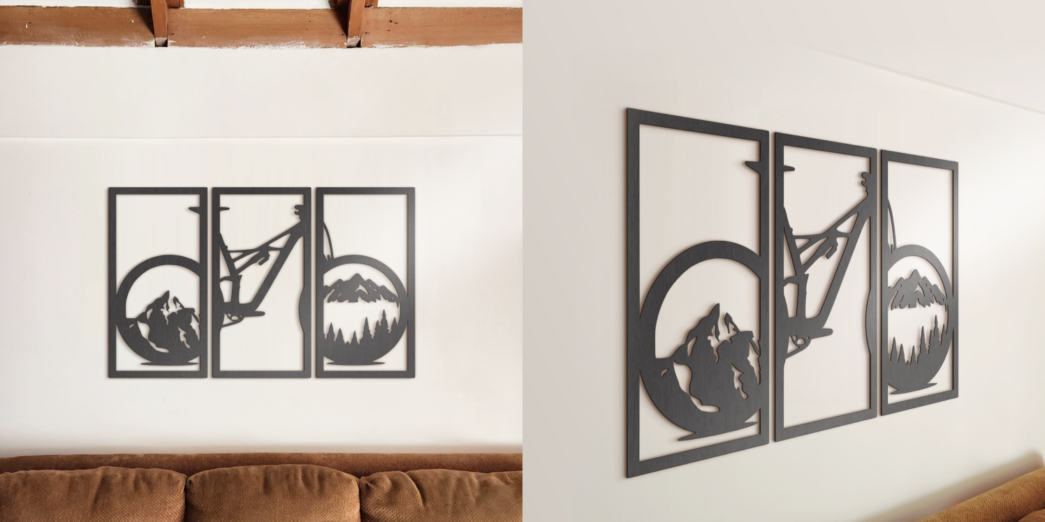 TRÍPTICO DE BICICLETA